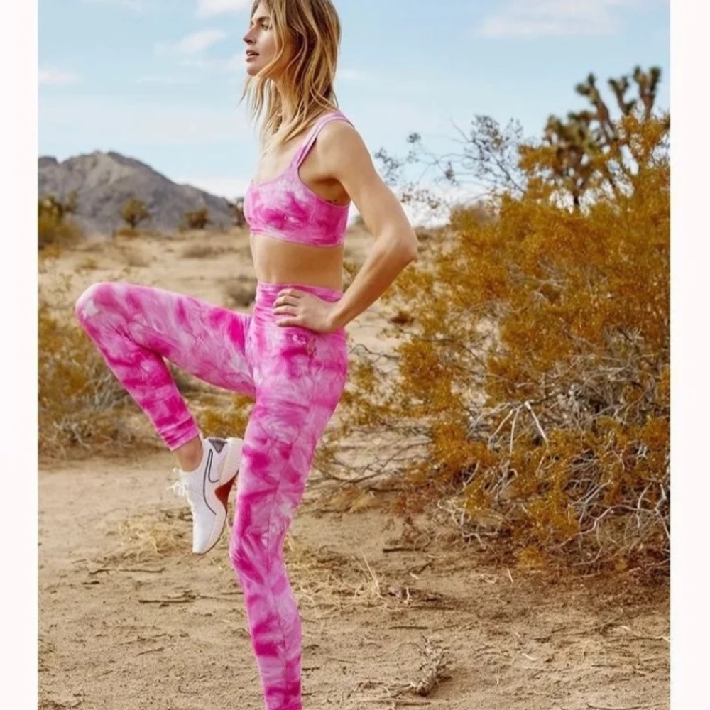 Free people good karma tie dye leggings